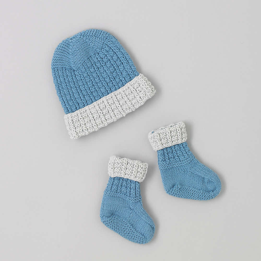 Paintbox Yarns Sailors Set Layette Knitting Pattern