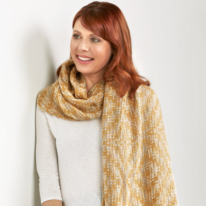 Valley Yarns #181 Flaxen Shawl
