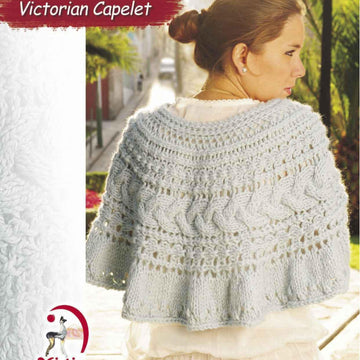 Misti Alpaca Victorian Capelet Knitting Pattern