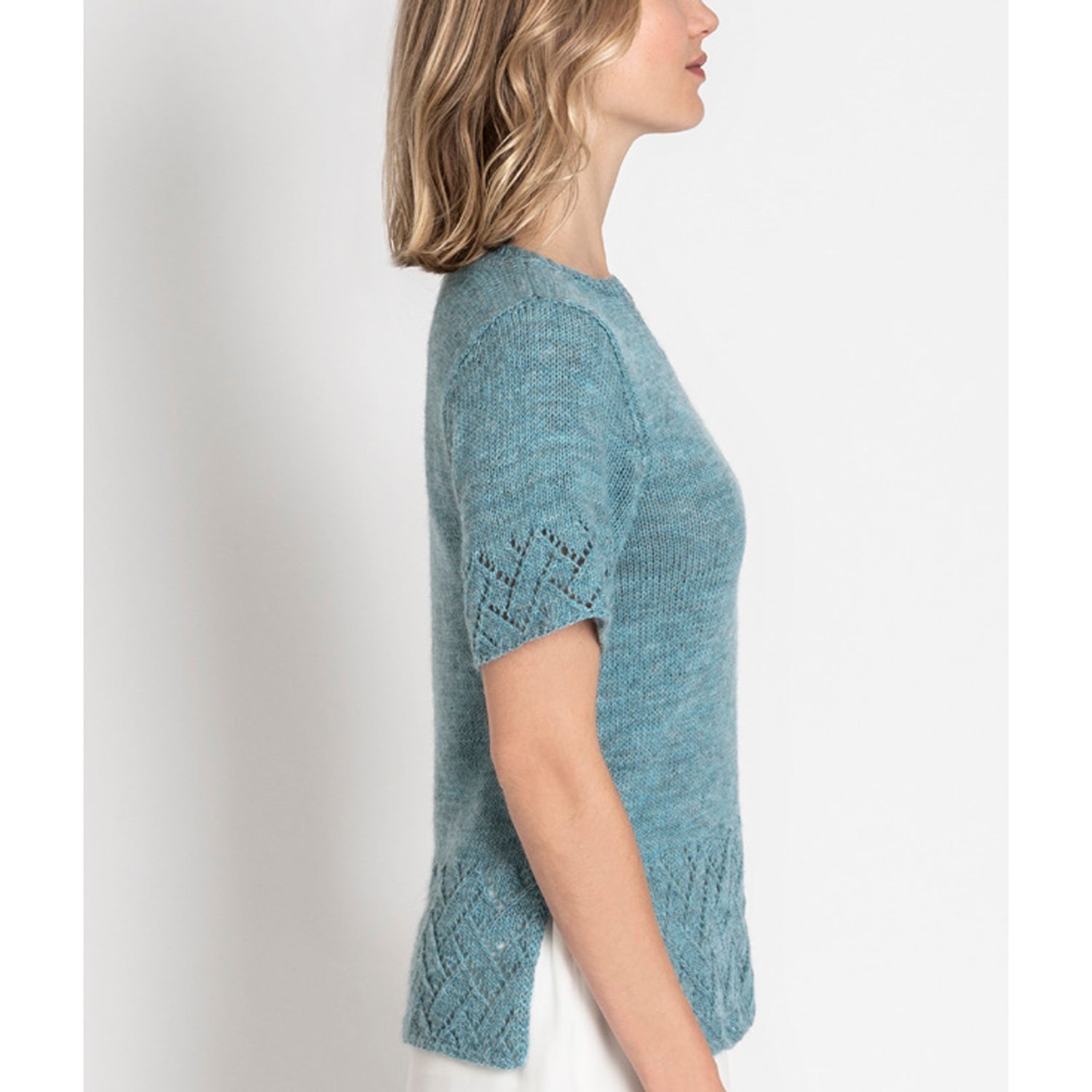 Blue Sky Fibers Point Grey Tunic Top Knitting Pattern