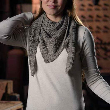 The Fibre Co. Eyelet Shawl PDF