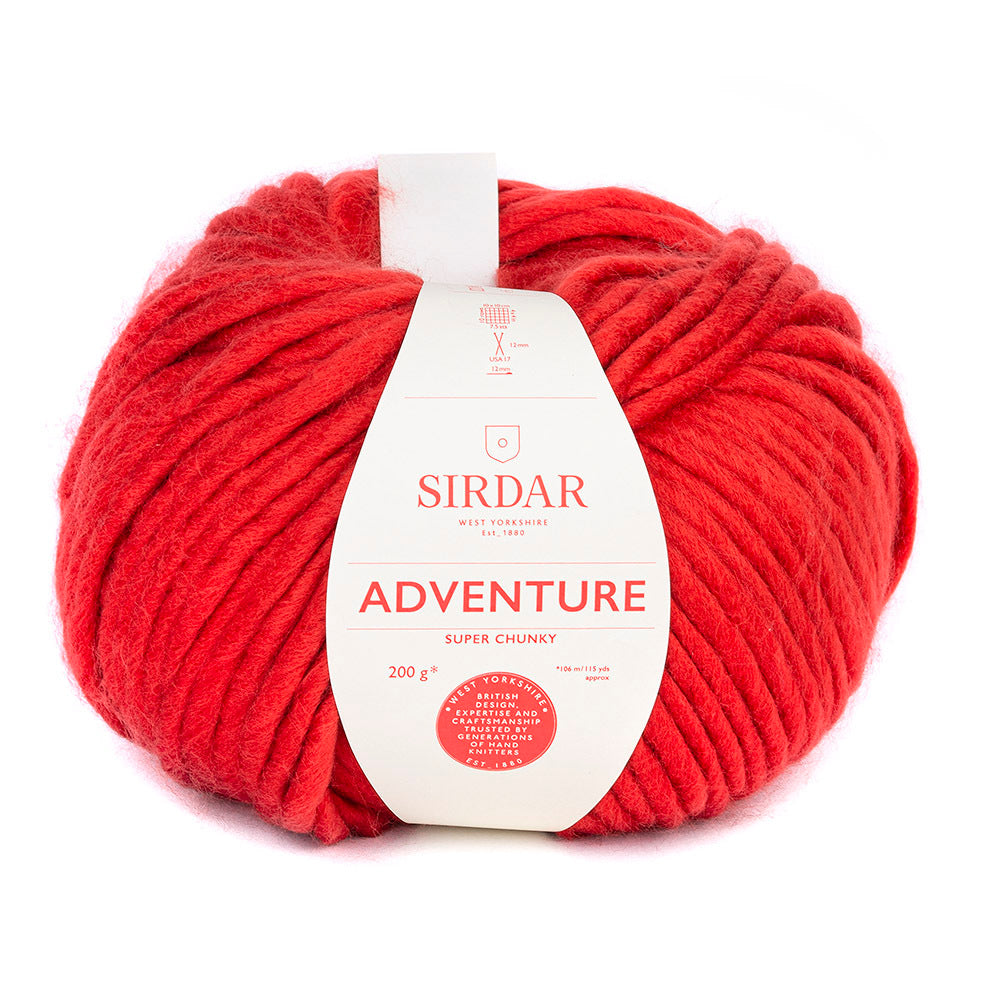 Sirdar Adventure Yarn - Acrylic Super Chunky