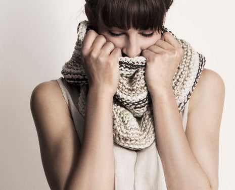 Blue Sky Fibers Caledonia Cowl Knitting Pattern