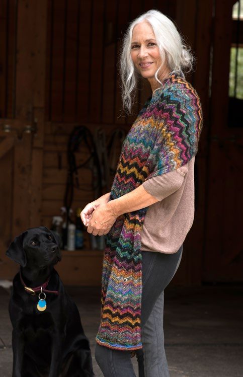 Berroco Jardin Wrap Knitting Pattern