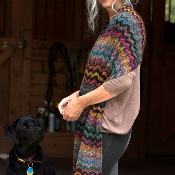 Berroco Jardin Wrap Knitting Pattern