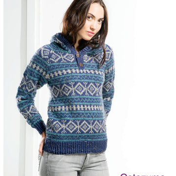 Universal Yarn Cotezuma Jumper Knitting Pattern