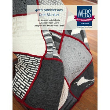Valley Yarns 40th Anniversary Knit Blanket eBook Knitting