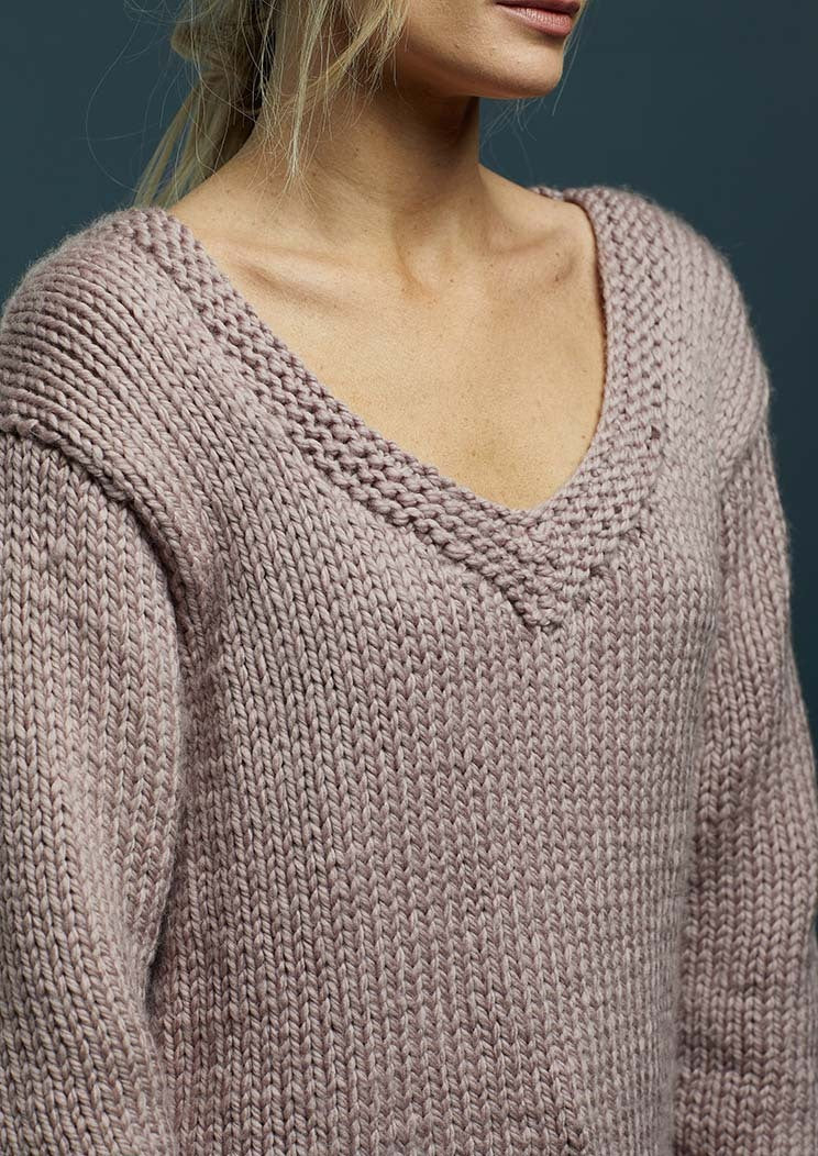 Jessica Sweater Jumper Knitting Pattern