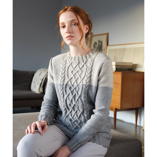 Rowan Burnished Jumper Knitting Pattern
