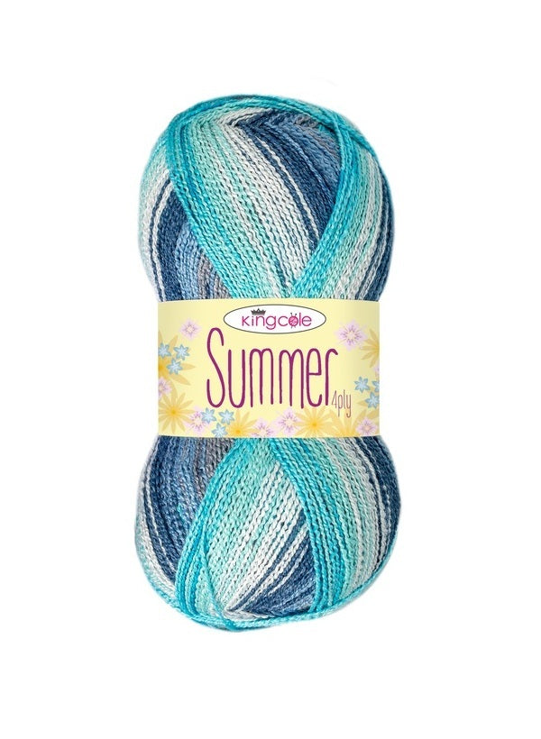 King Cole Summer 4Ply Yarn - Bamboo 4 Ply