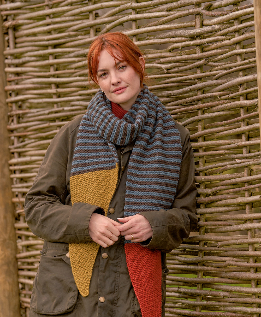 Tippett Scarf Knitting Pattern
