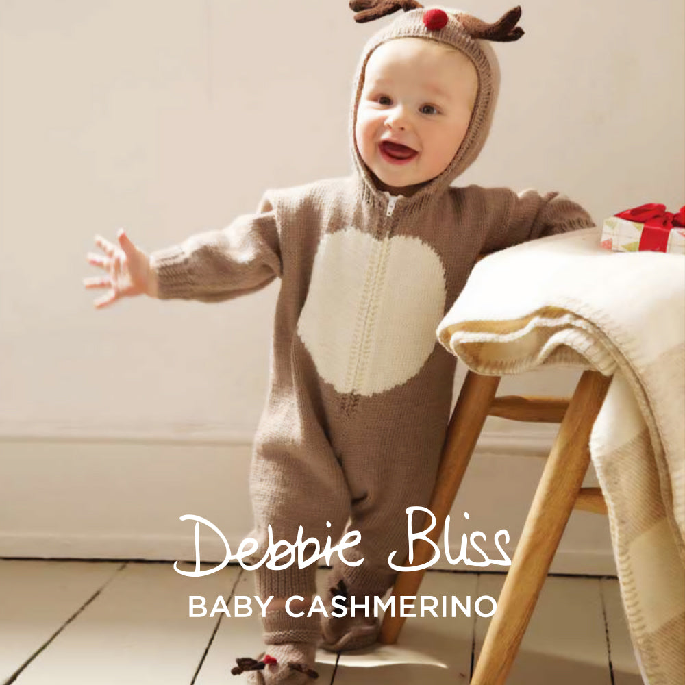 Debbie Bliss Reindeer Romper Set Knitting Pattern