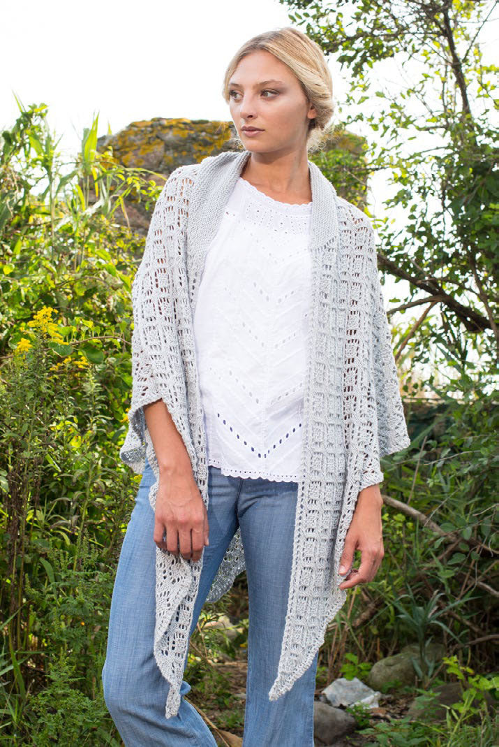 Grenache Shawl Wrap Knitting Pattern