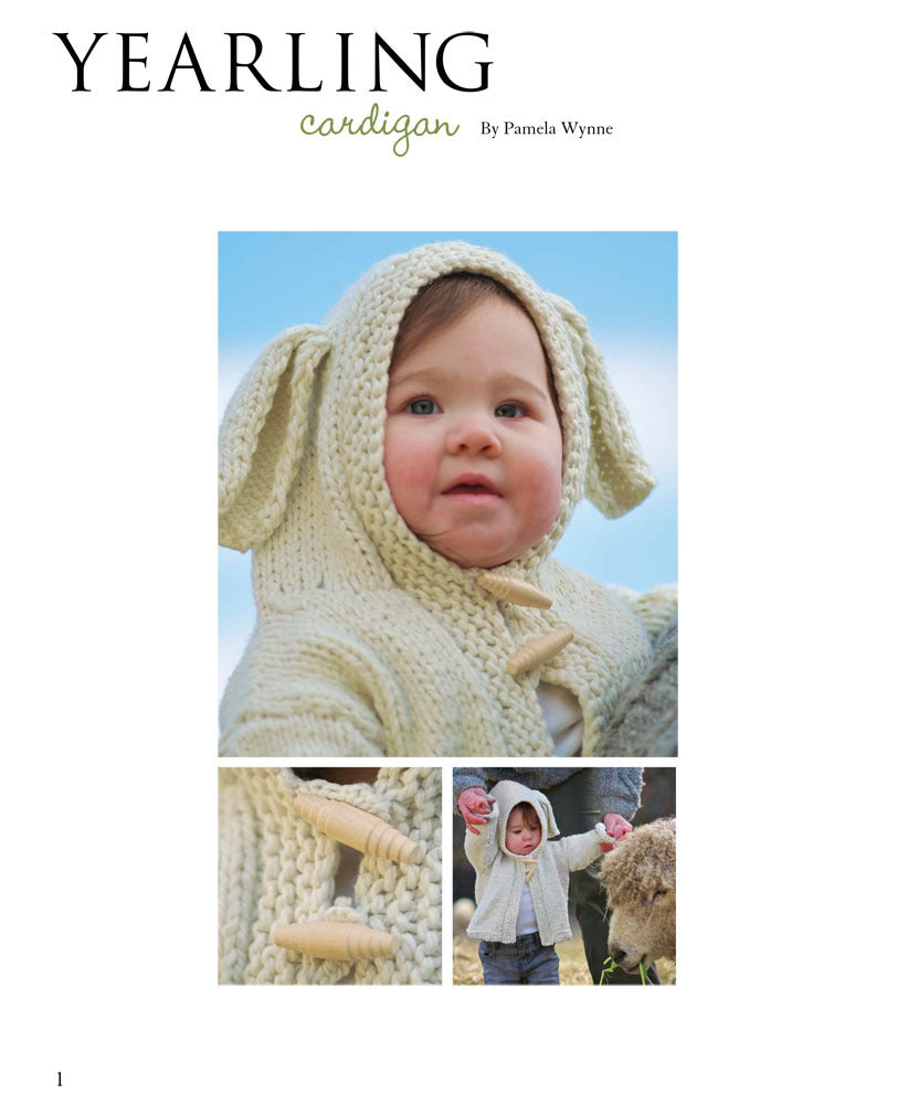 Yearling Cardigan Knitting Pattern