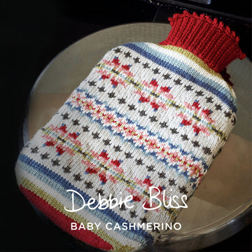Debbie Bliss Fair Isle Hot Water Bottle Cover PDF