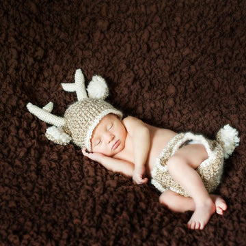 White Tail Deer Baby Outfit