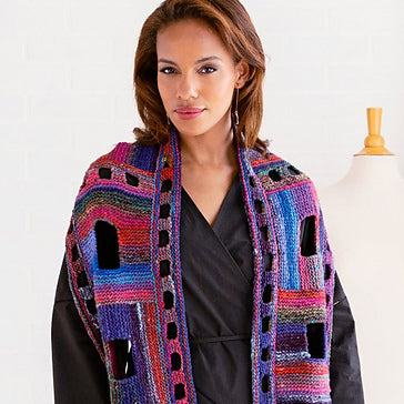 Noro Block Party Scarf Knitting Pattern