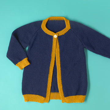 Paintbox Yarns Swing Cardigan Knitting Pattern