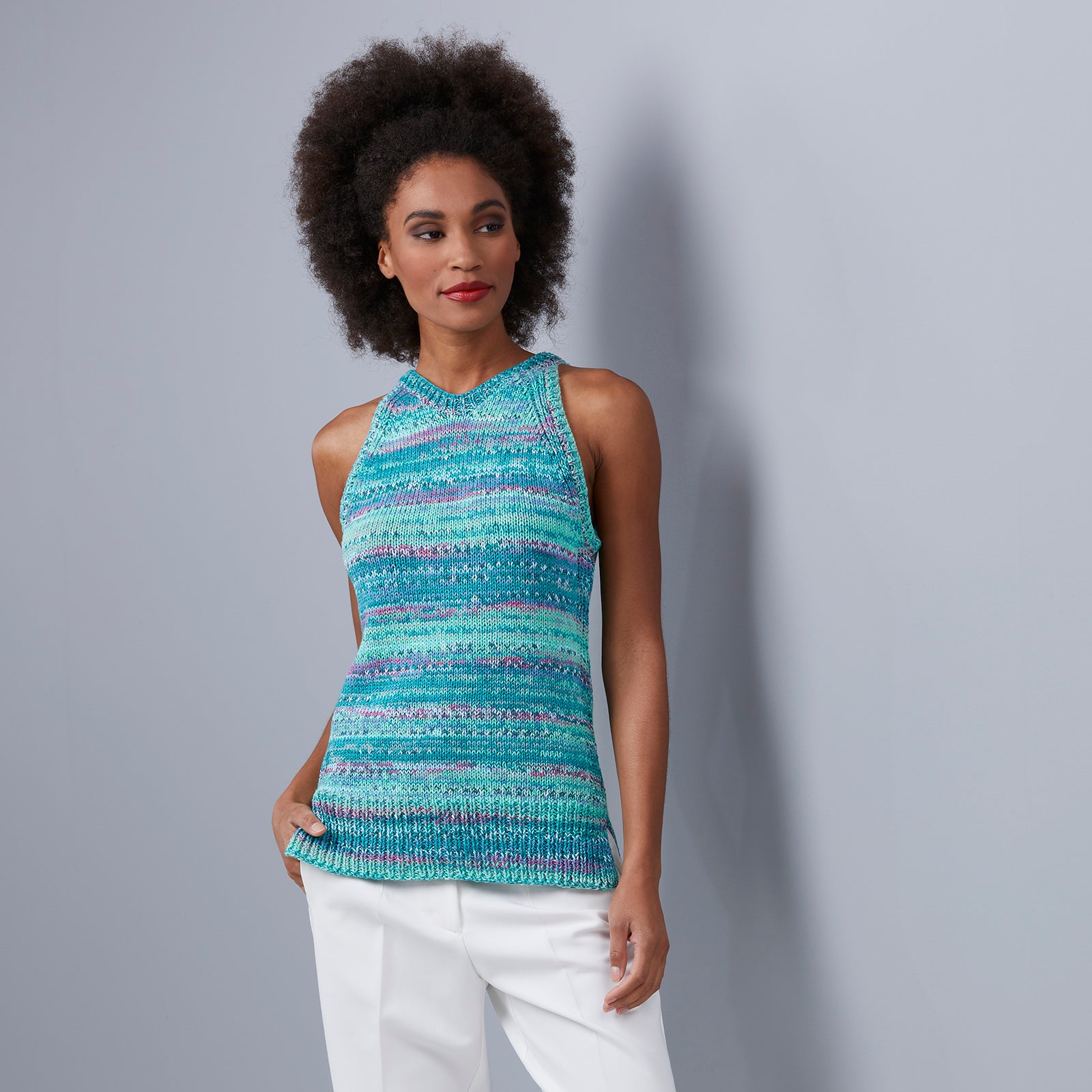 Sesia Kinsey Tank Jumper Knitting Pattern