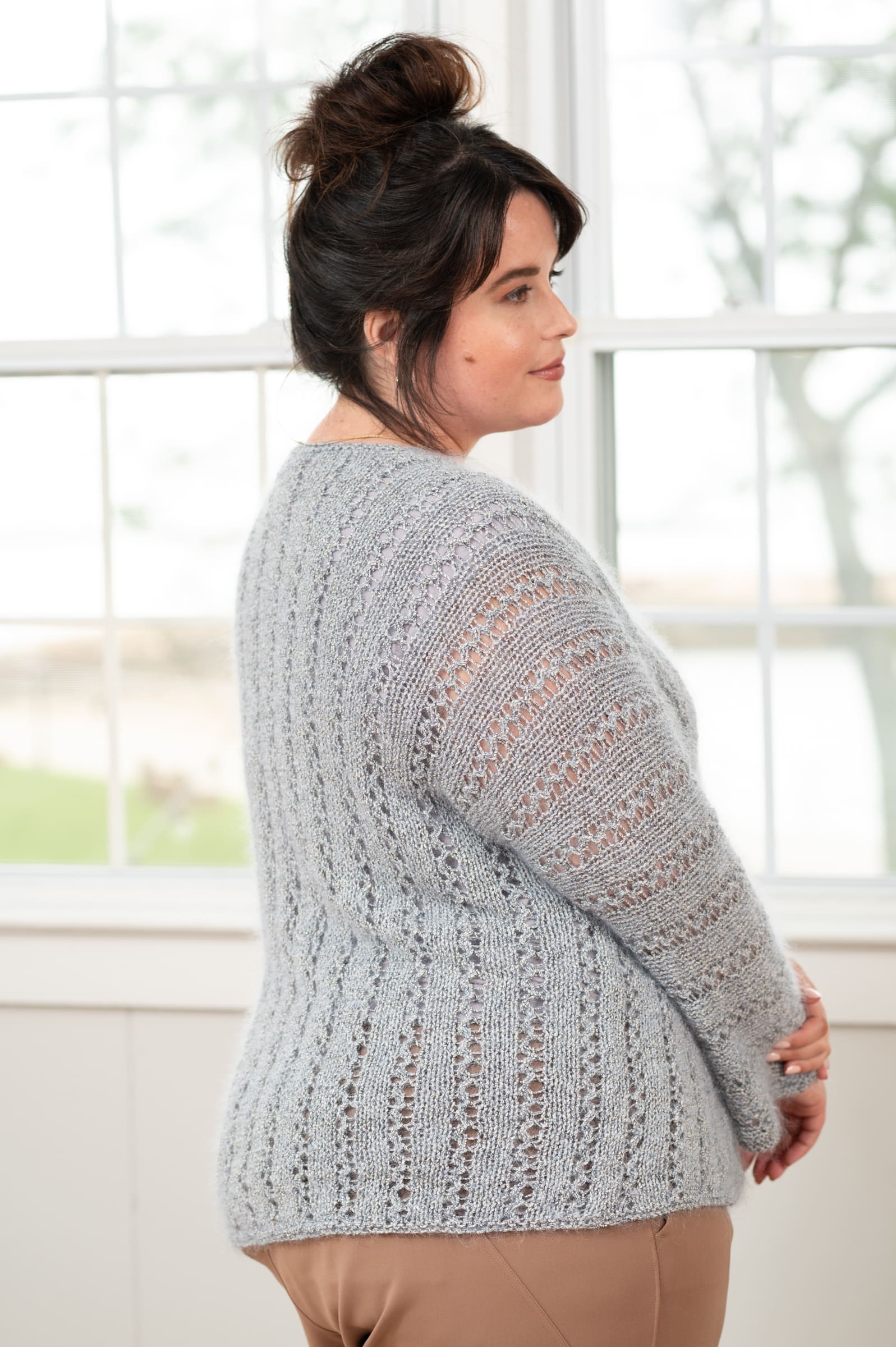 Berroco Rest & Reset Halaby Cardigan Knitting Pattern