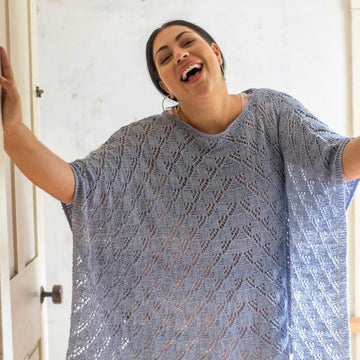 Arade Poncho Cape Knitting Pattern