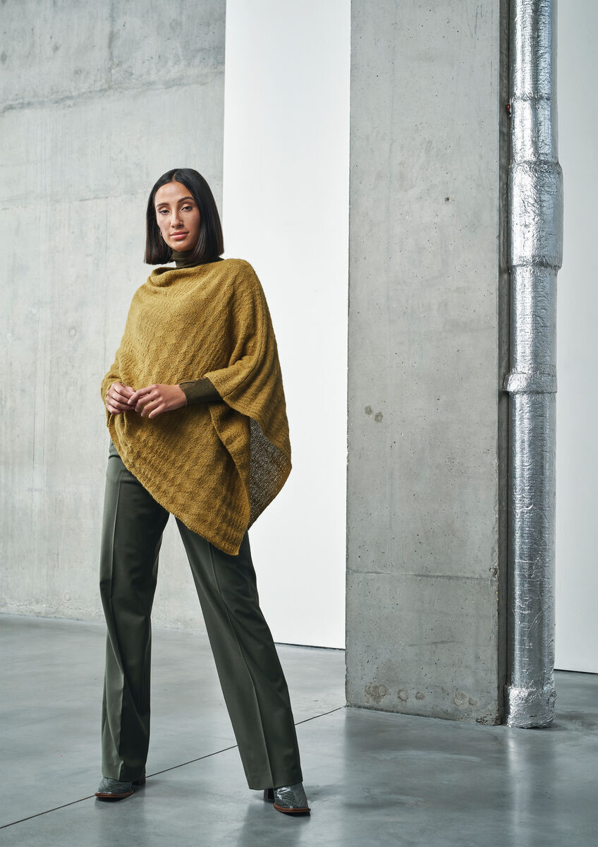 Rowan Aldergate Poncho Cape Knitting Pattern
