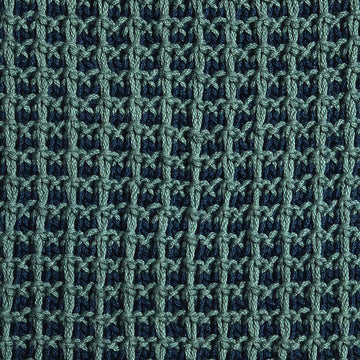 Waffle Stitch Pullover in 2 Sleeve Lengths #136