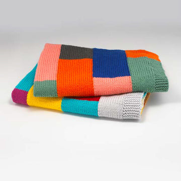 Paintbox Yarns Brick Work Blanket PDF (Free)