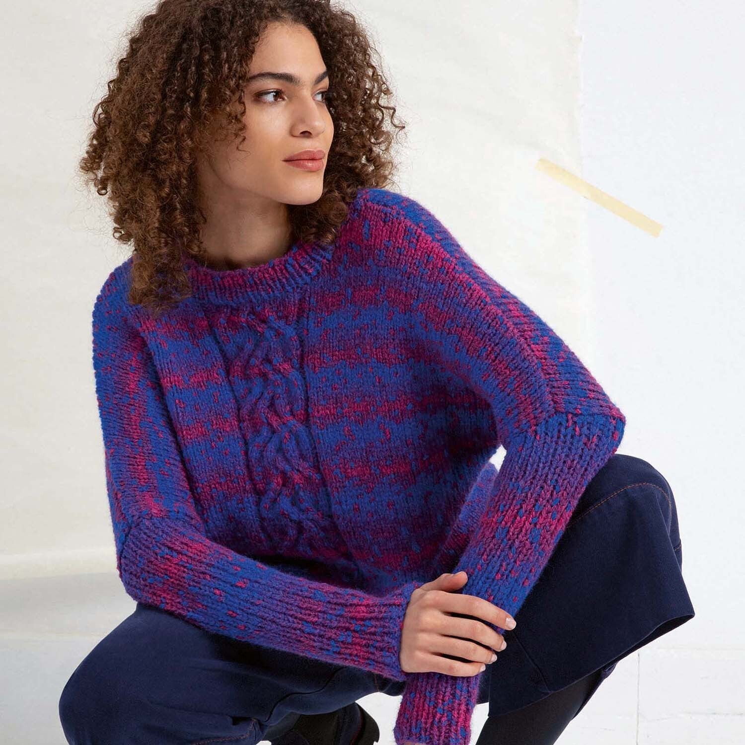 Lang PTO43-01 Sweater Jumper Knitting Pattern