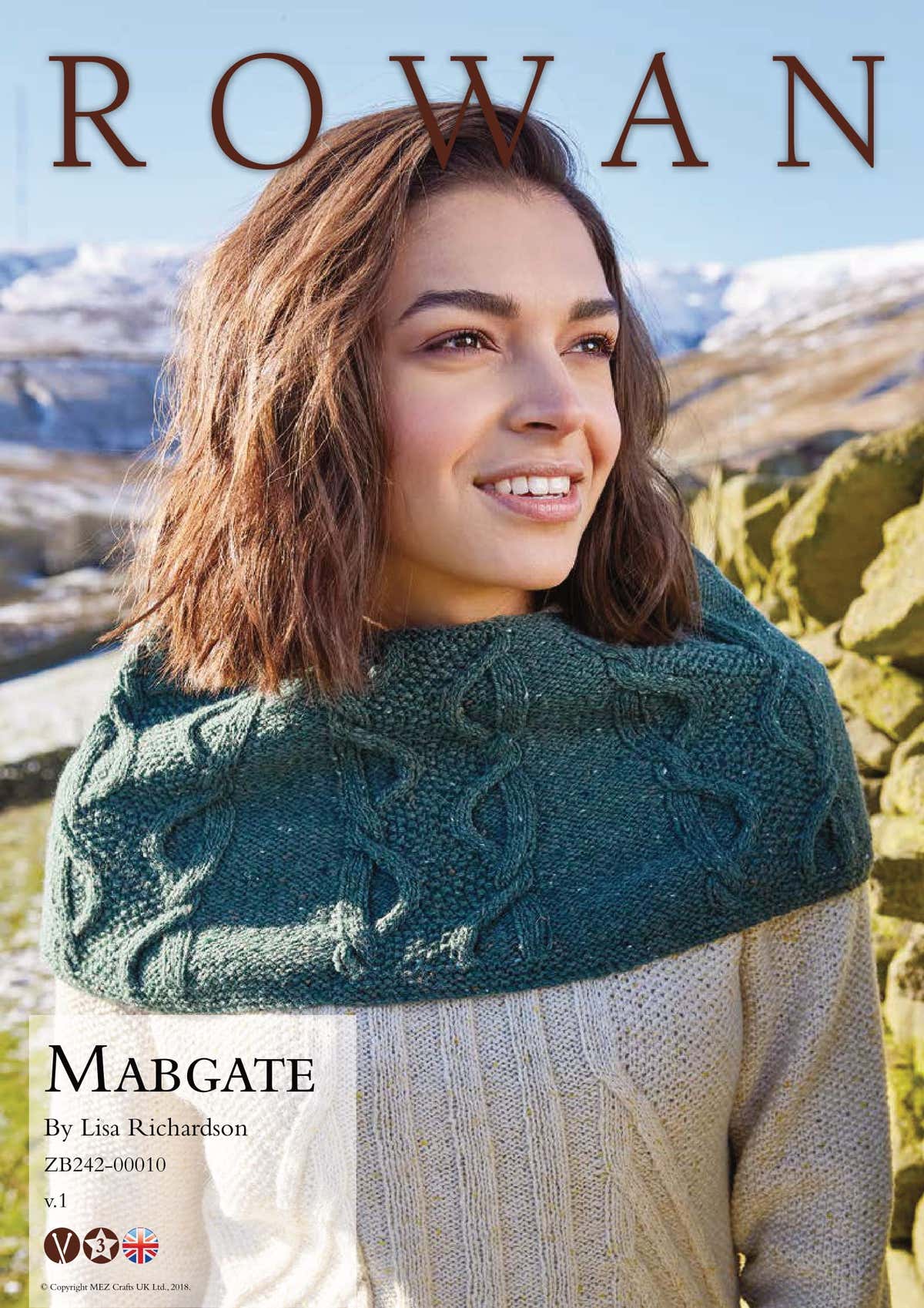 Rowan Mabgate Cowl Knitting Pattern