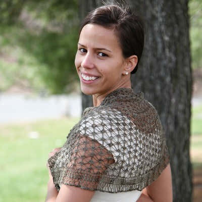 Valley Yarns Hazel Shawl Knitting Pattern