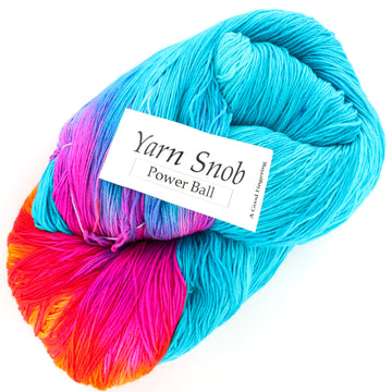 Yarn Snob Power Ball Fingering Yarn -