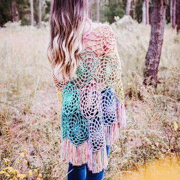Milkweed Leaf Shawl