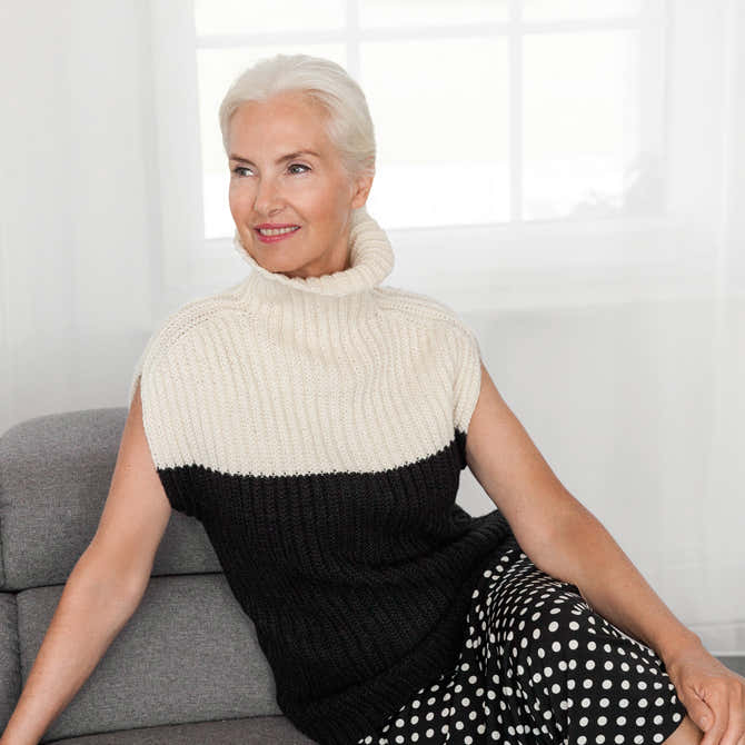 Lana Grossa 09 Pullover Jumper Knitting Pattern