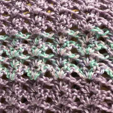 Fan Stitch Baby Blanket