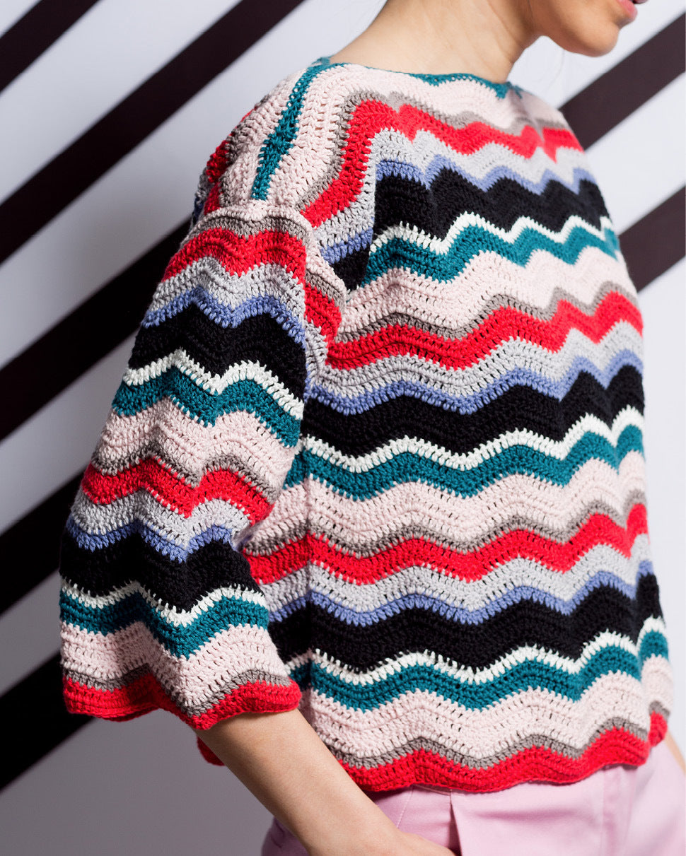 MillaMia Optical Crochet Top Pattern