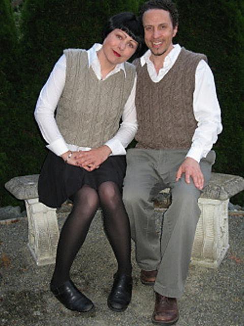 Unisex Cable Vest