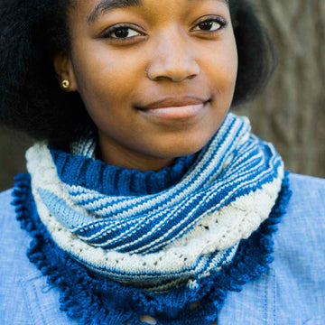 Akrotiri Cowl in Juniper Moon Farm Findley DK - 13323 - PDF