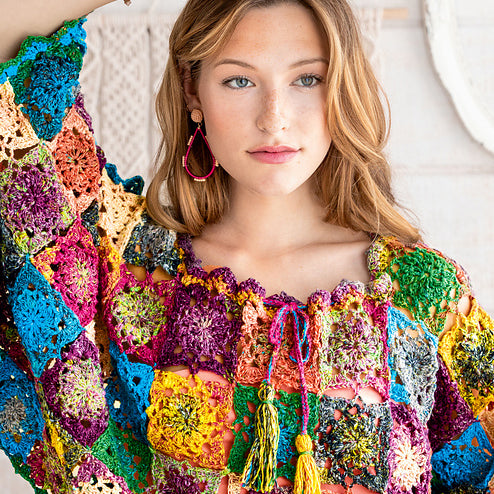 Noro Wynnie Cape Crochet Pattern