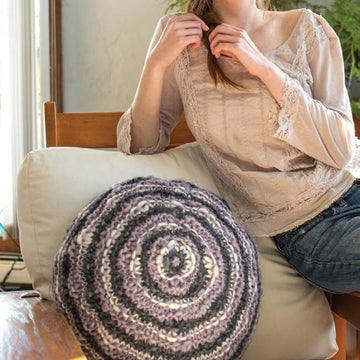 Circinus Pillow Cushion Knitting Pattern