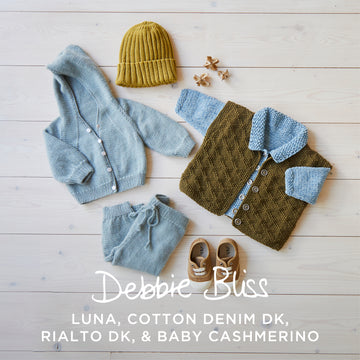 Debbie Bliss Baby Sport Jacket, Hoodie, Gilet, Joggers & Hat