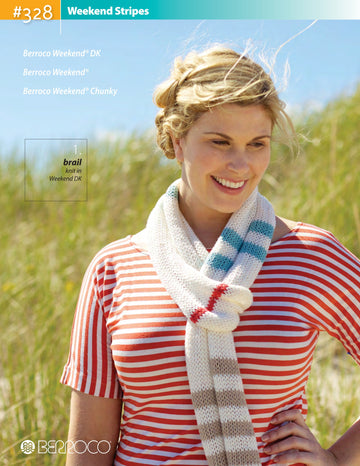 Berroco Weekend Stripes Knitting Pattern