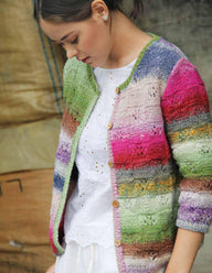 Noro Boxy Cardigan Knitting Pattern