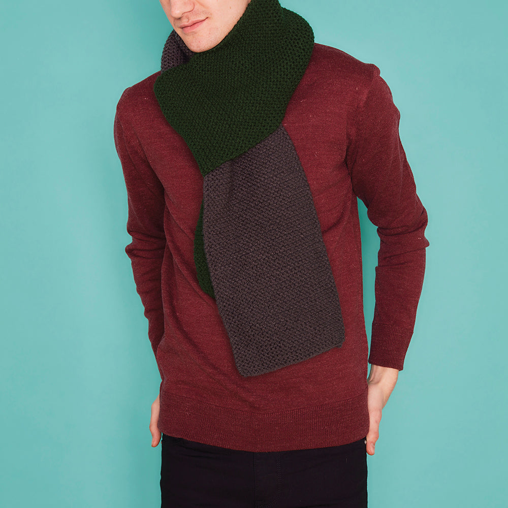 Paintbox Yarns Easy Beginners Scarf Knitting Pattern