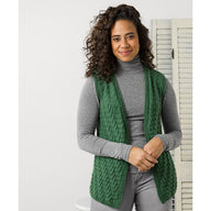 Tahki Yarns Ethridge Vest Knitting Pattern