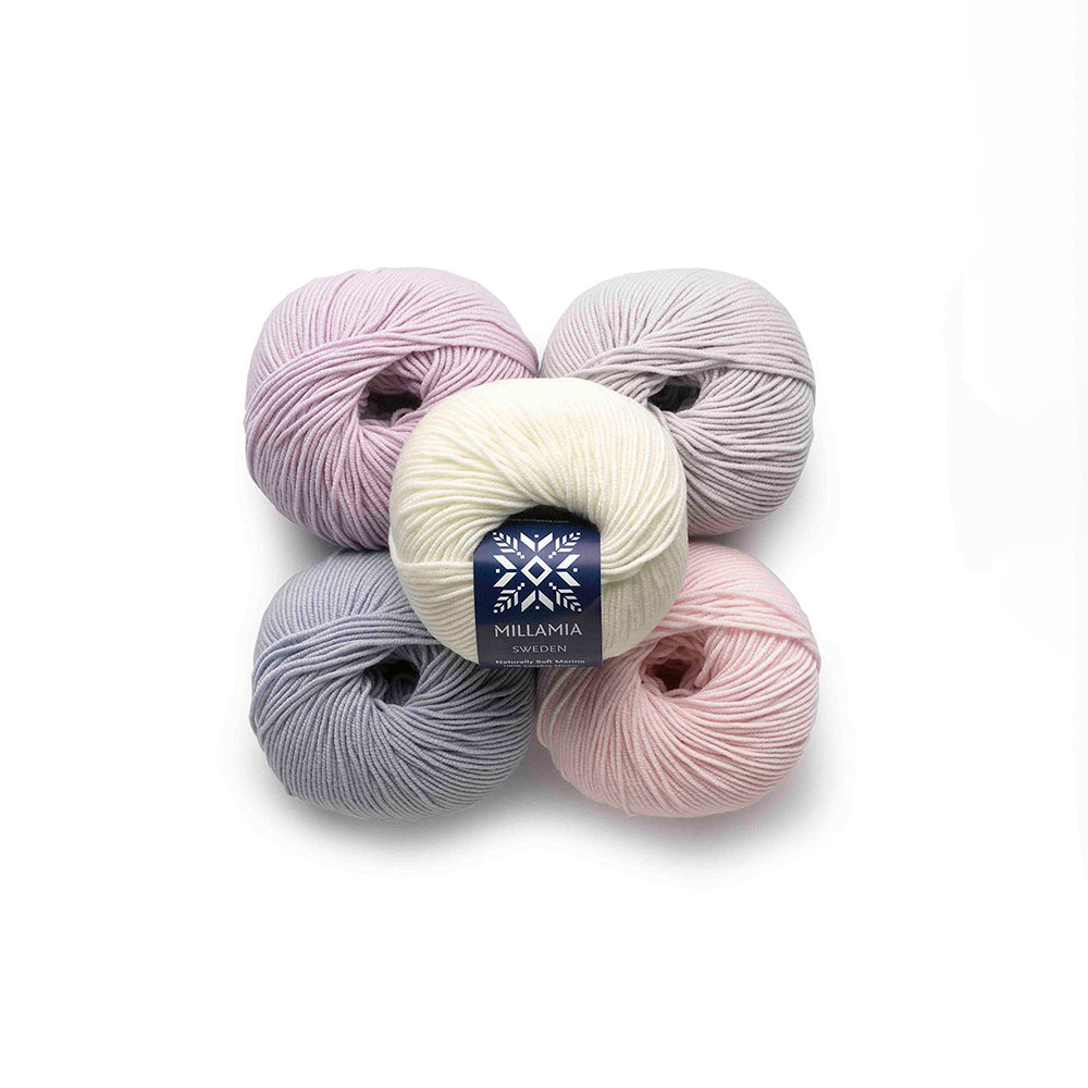 MillaMia Naturally Soft Merino Yarn - Merino Wool Sport