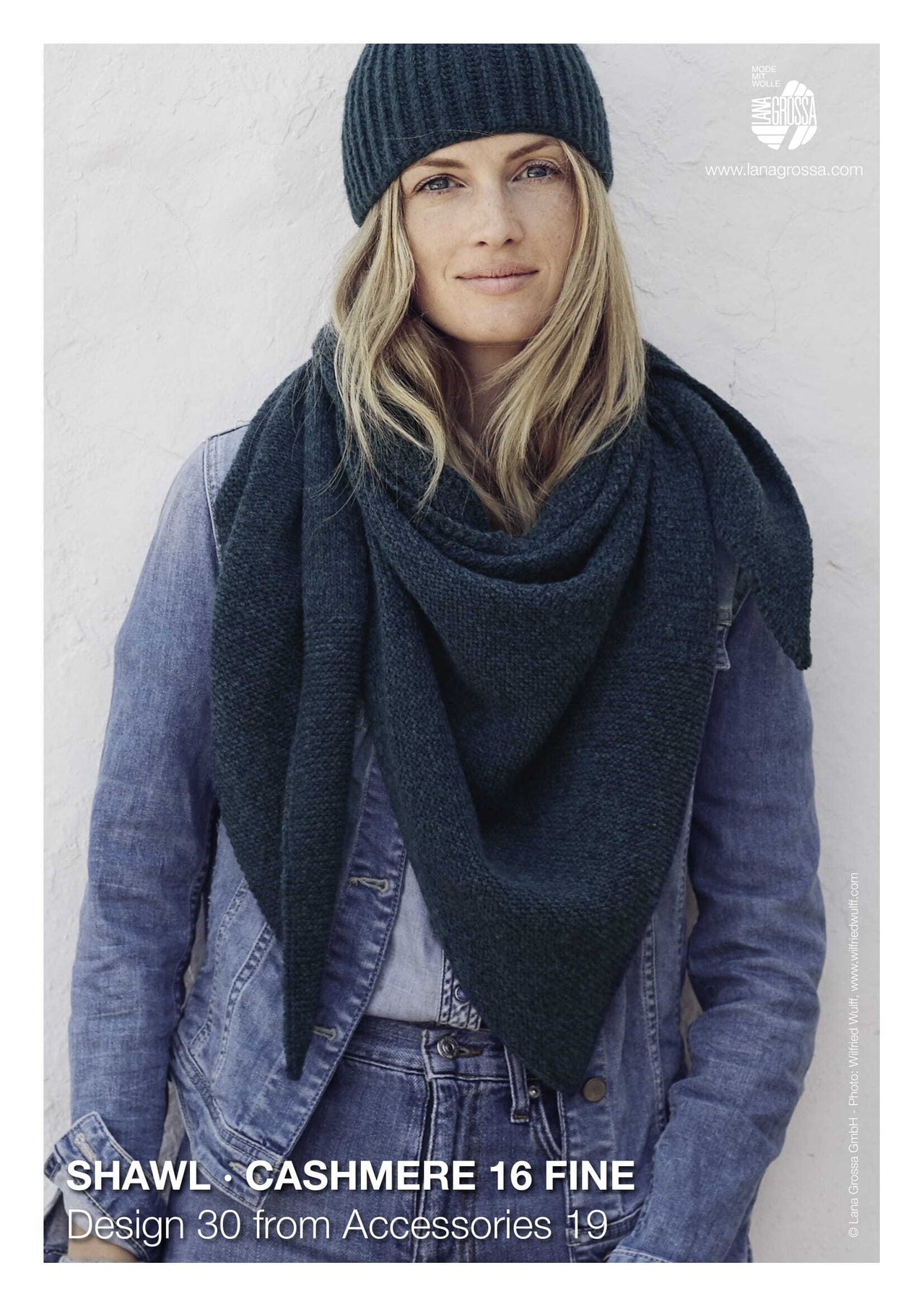 Lana Grossa 30 Shawl in Cashmere 16 Fine PDF