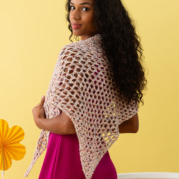 Cassie Shawl Wrap Knitting Pattern