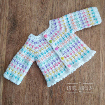Rainbow Drops Cardigan