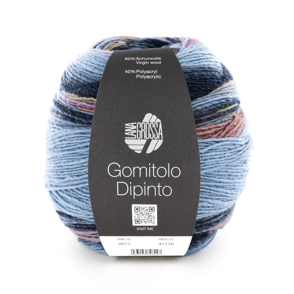 Lana Grossa Gomitolo Dipinto Yarn - Wool Aran